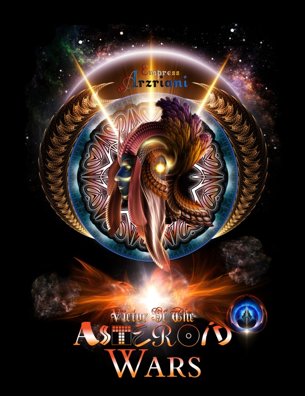 Empress Arzriani Art Nouveau Scifi Fractal Portrait by xzendor7